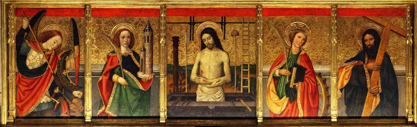 Tortosa Cathedral Huguet Transfiguration Predella